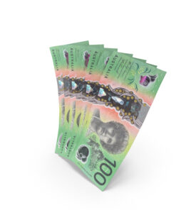 buy fake polymer 100 AUD bills photo